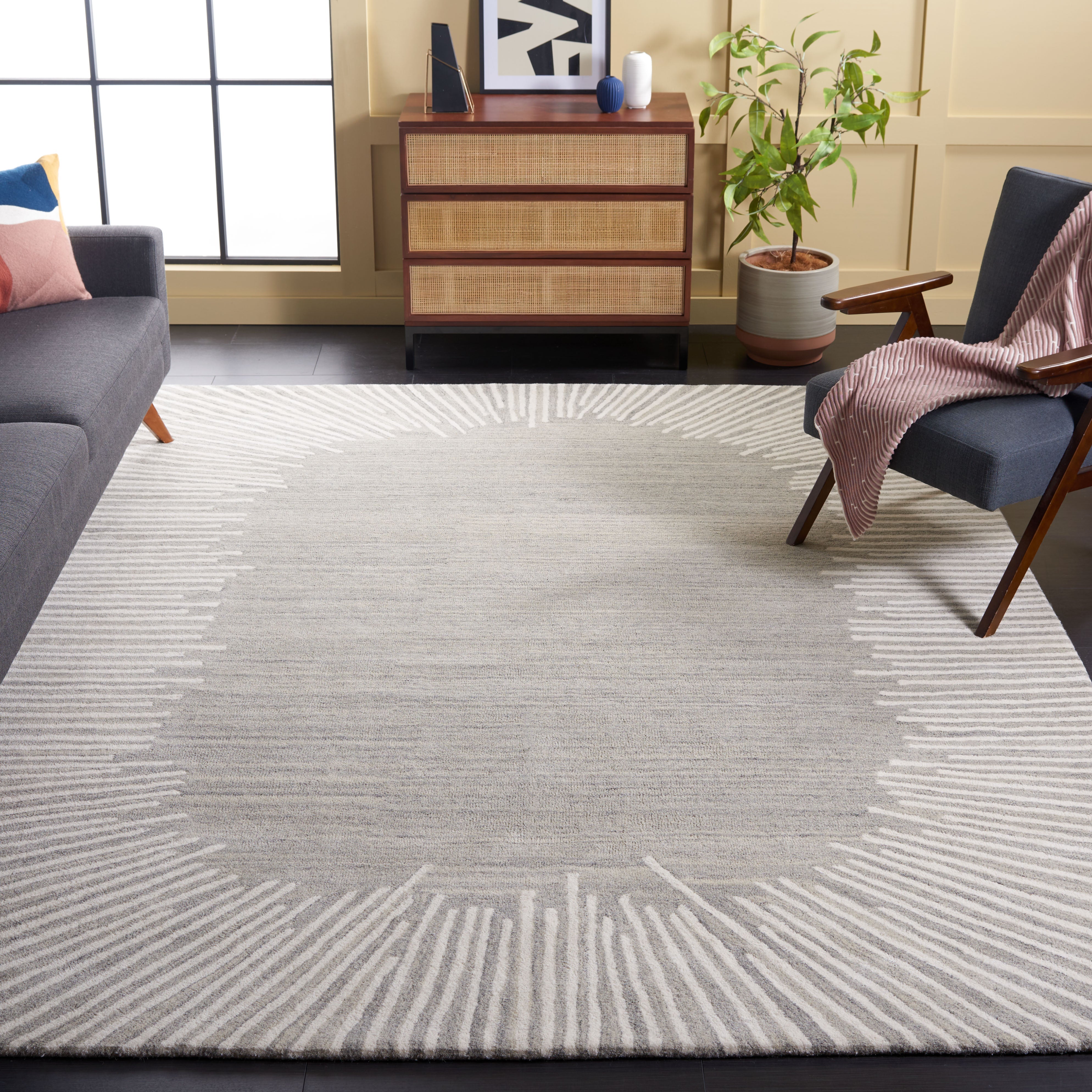 FIFTH AVENUE 129 GREY / IVORY