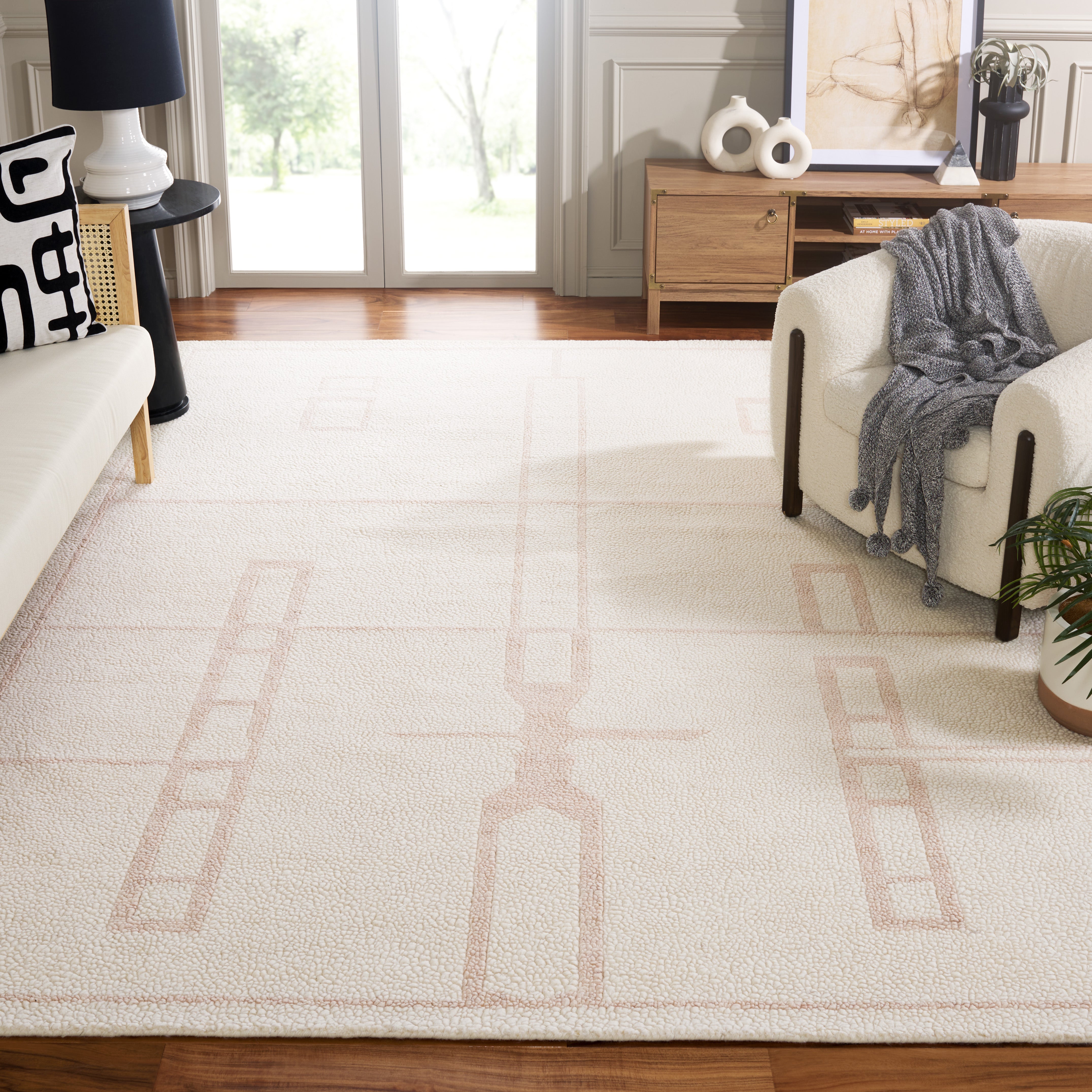 FIFTH AVENUE 201 IVORY / PINK