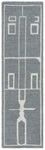 FIFTH AVENUE 201 GREY / IVORY