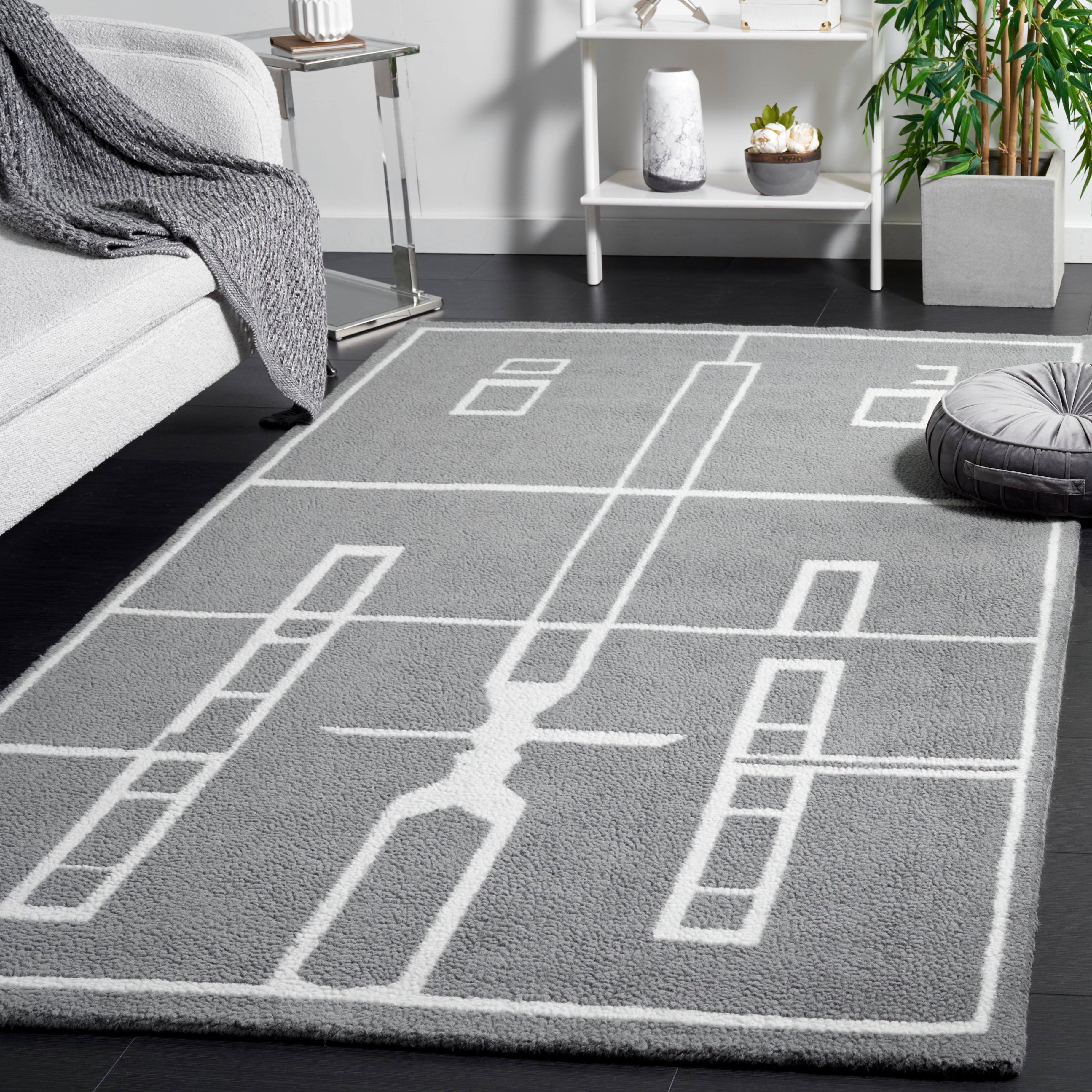 FIFTH AVENUE 201 GREY / IVORY