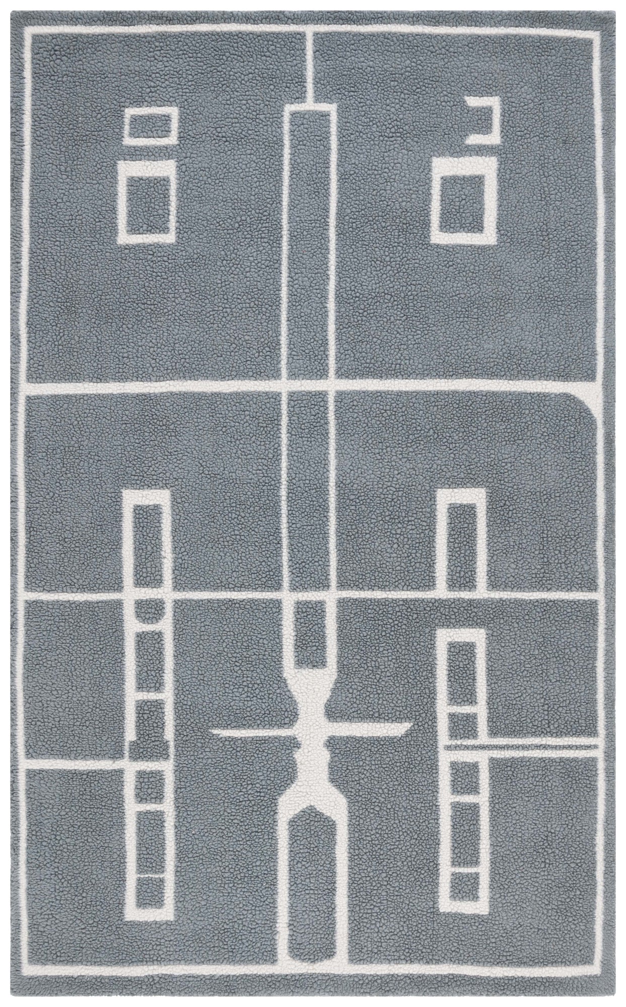 FIFTH AVENUE 201 GREY / IVORY