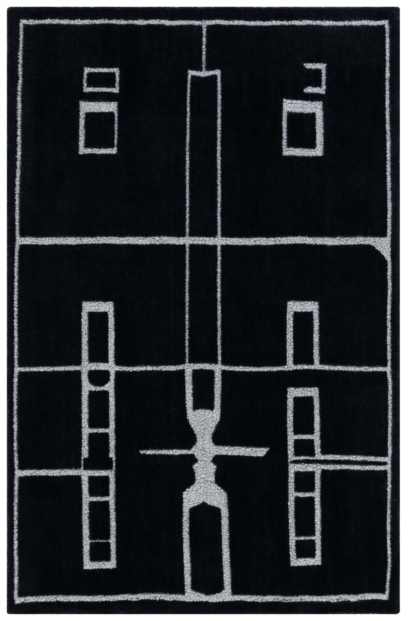 FIFTH AVENUE 201 BLACK / IVORY
