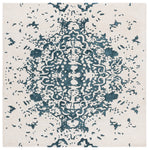 TEAL / IVORY