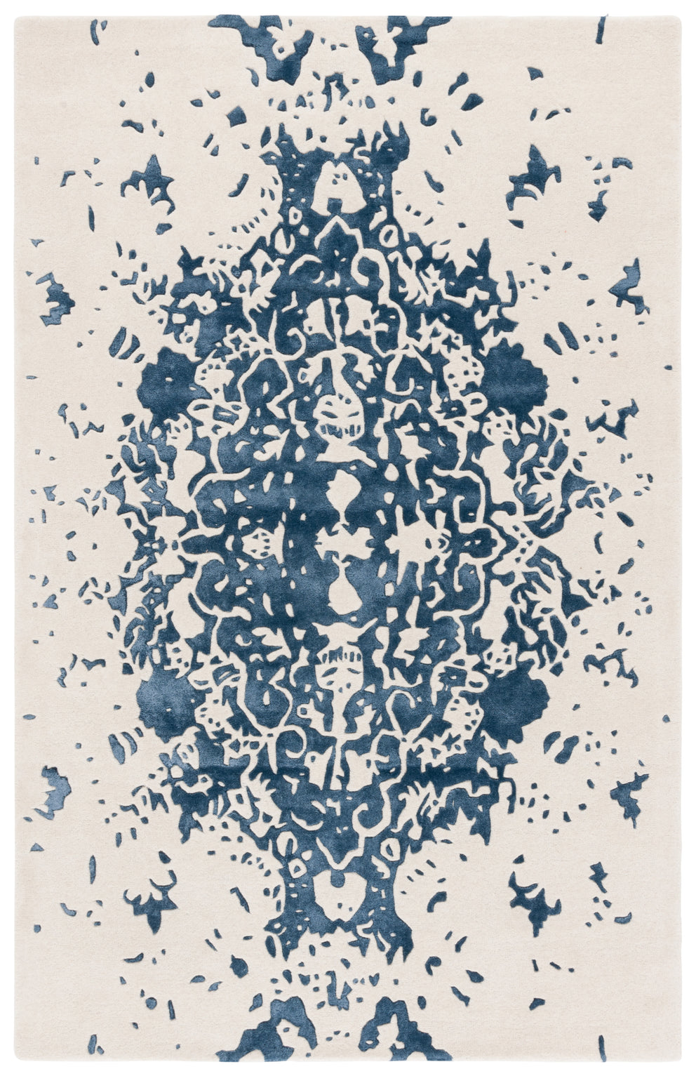 BLUE / IVORY