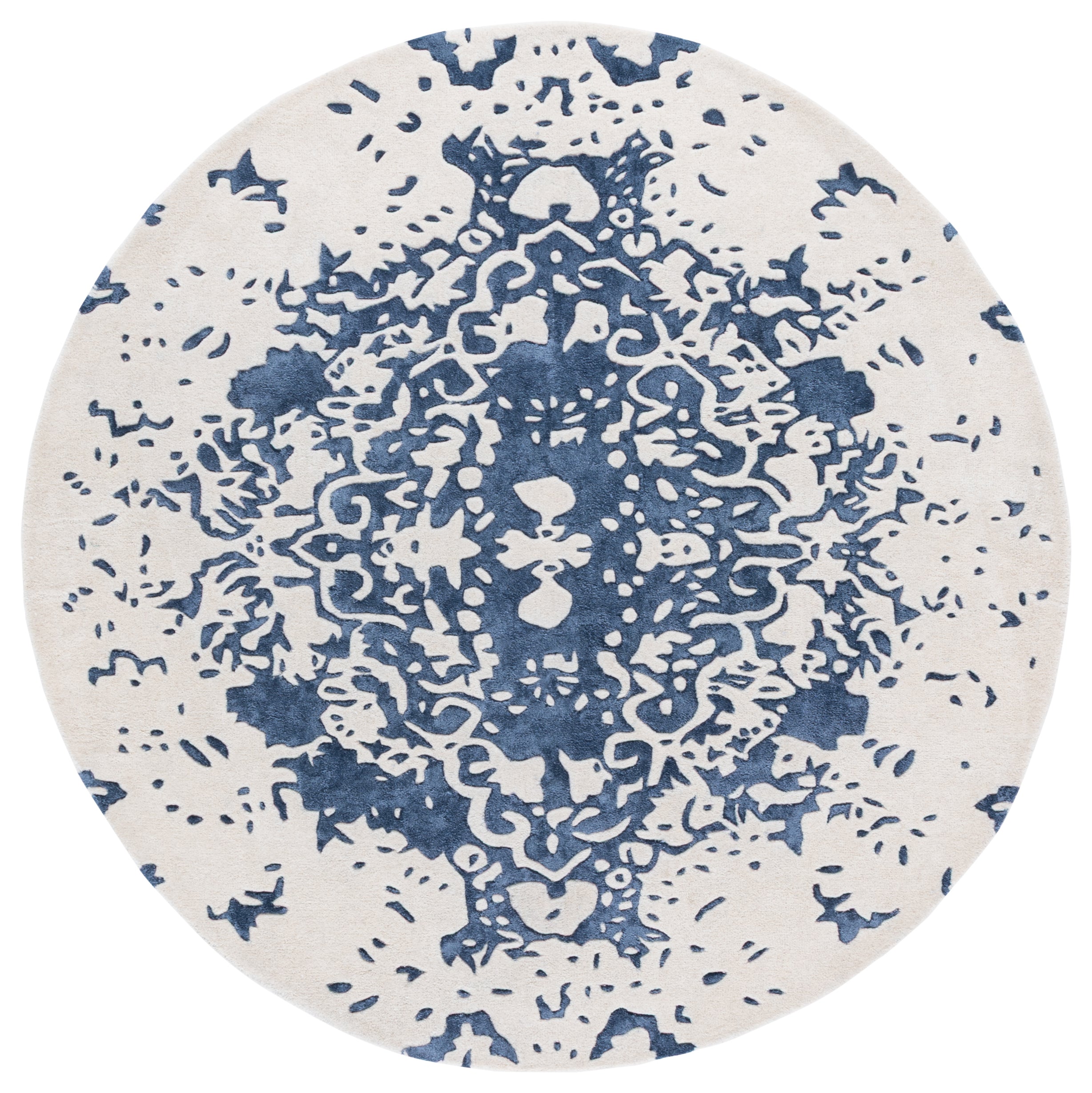 BLUE / IVORY
