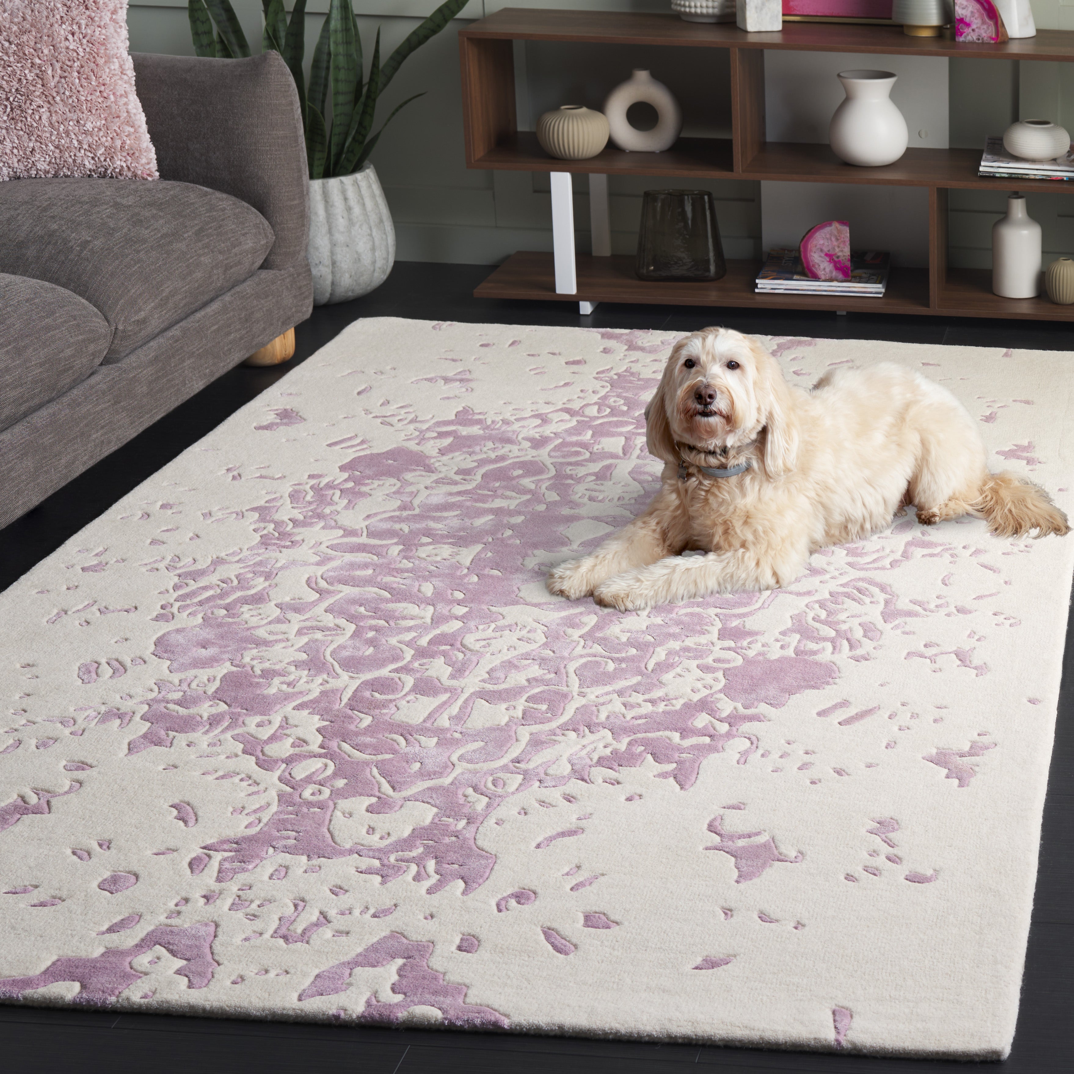 LAVENDER / IVORY
