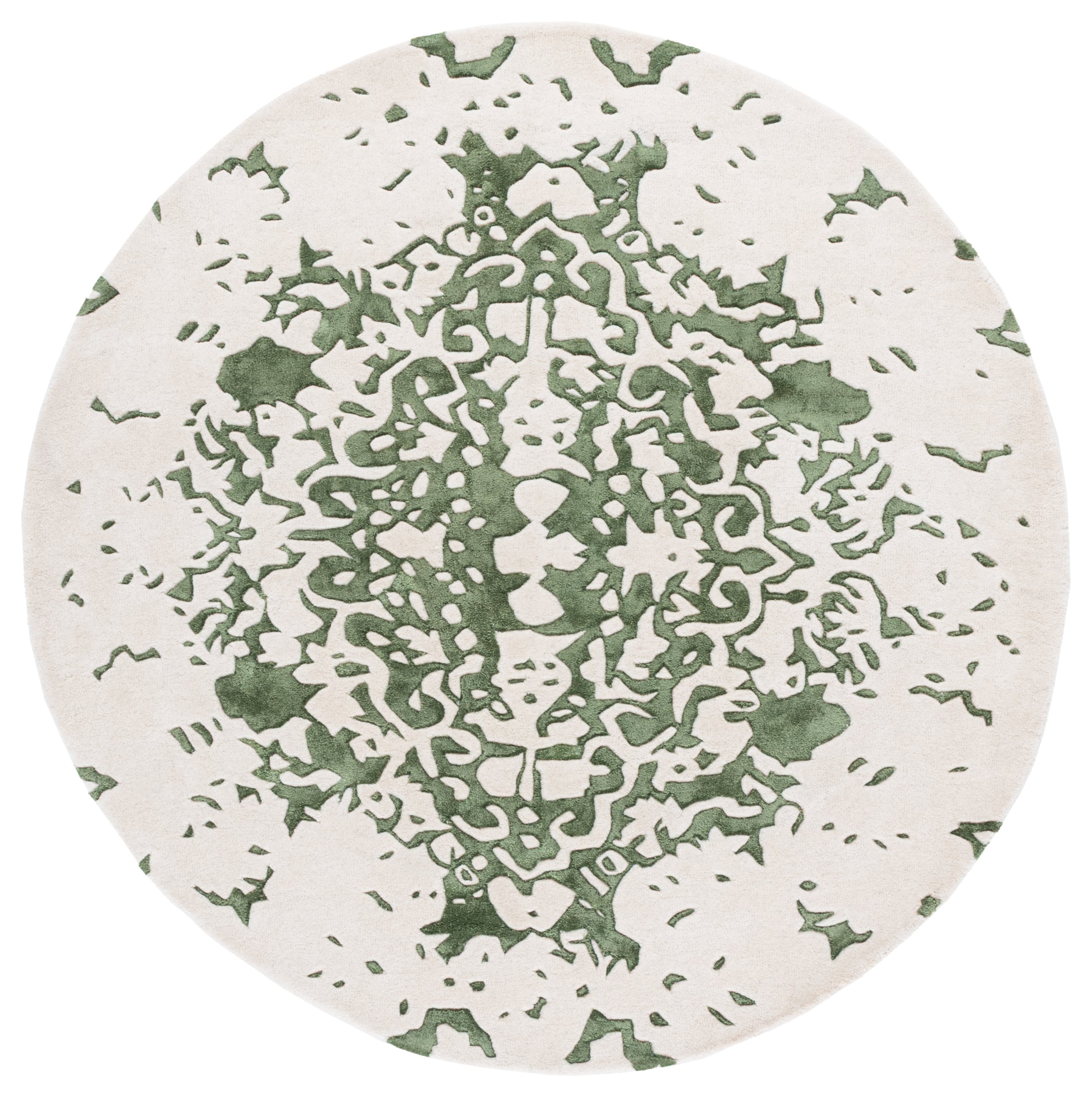 GREEN / IVORY