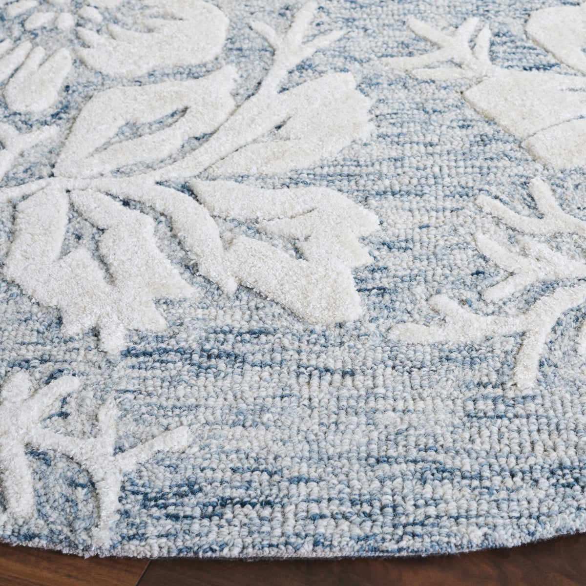 BLUE / IVORY