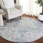 BLUE / IVORY