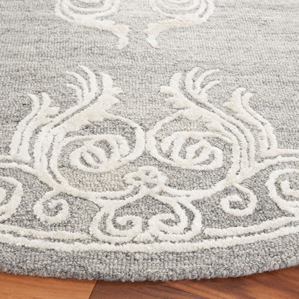Safavieh Glamour 604 Rug, GLM604 - Grey / Ivory