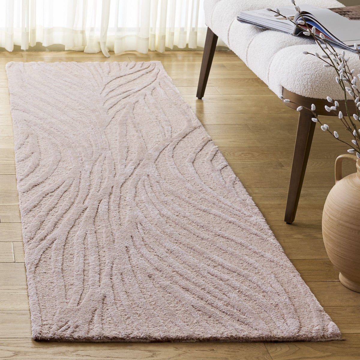 LIGHT PINK / IVORY