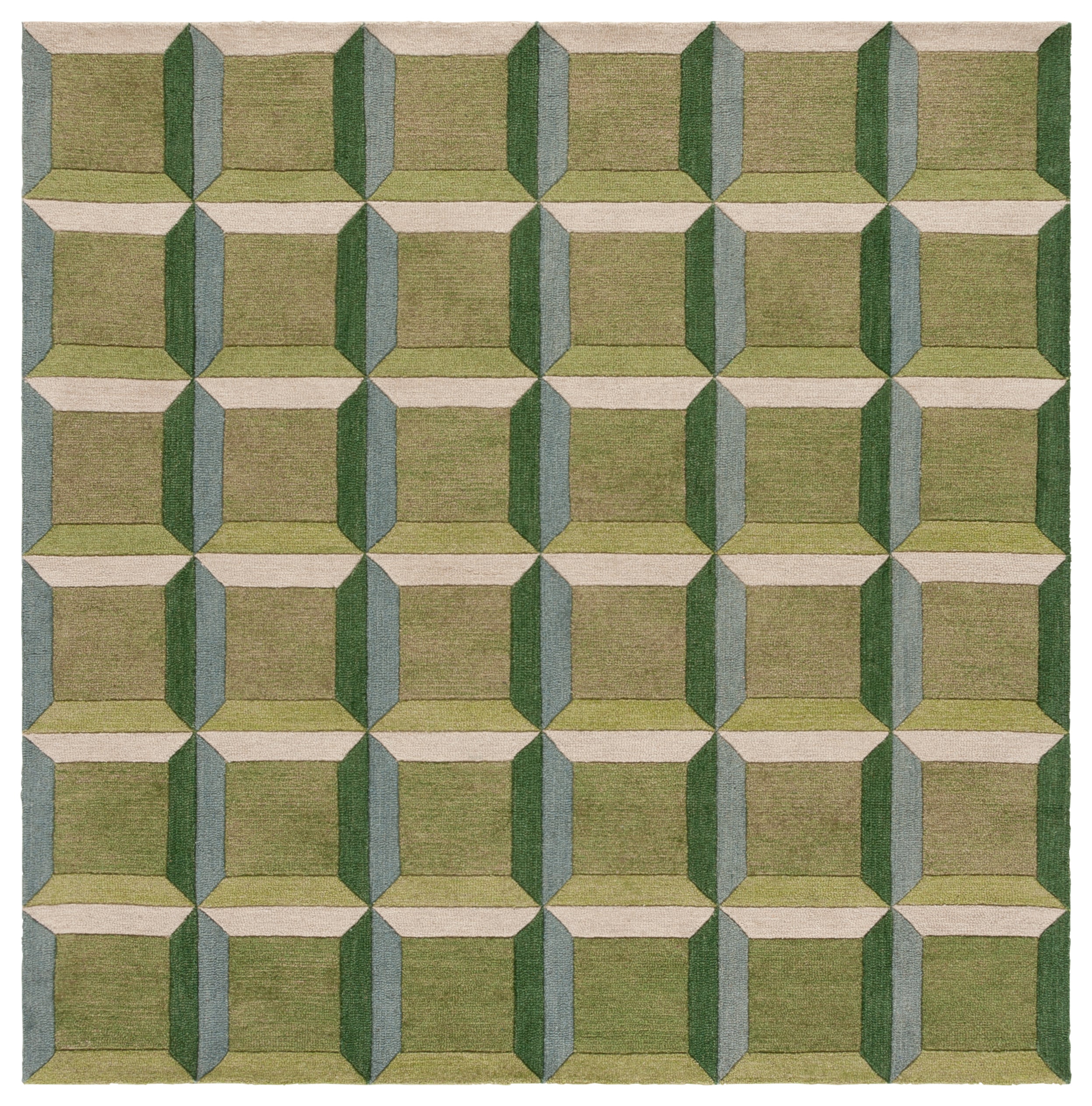 GREEN / BEIGE