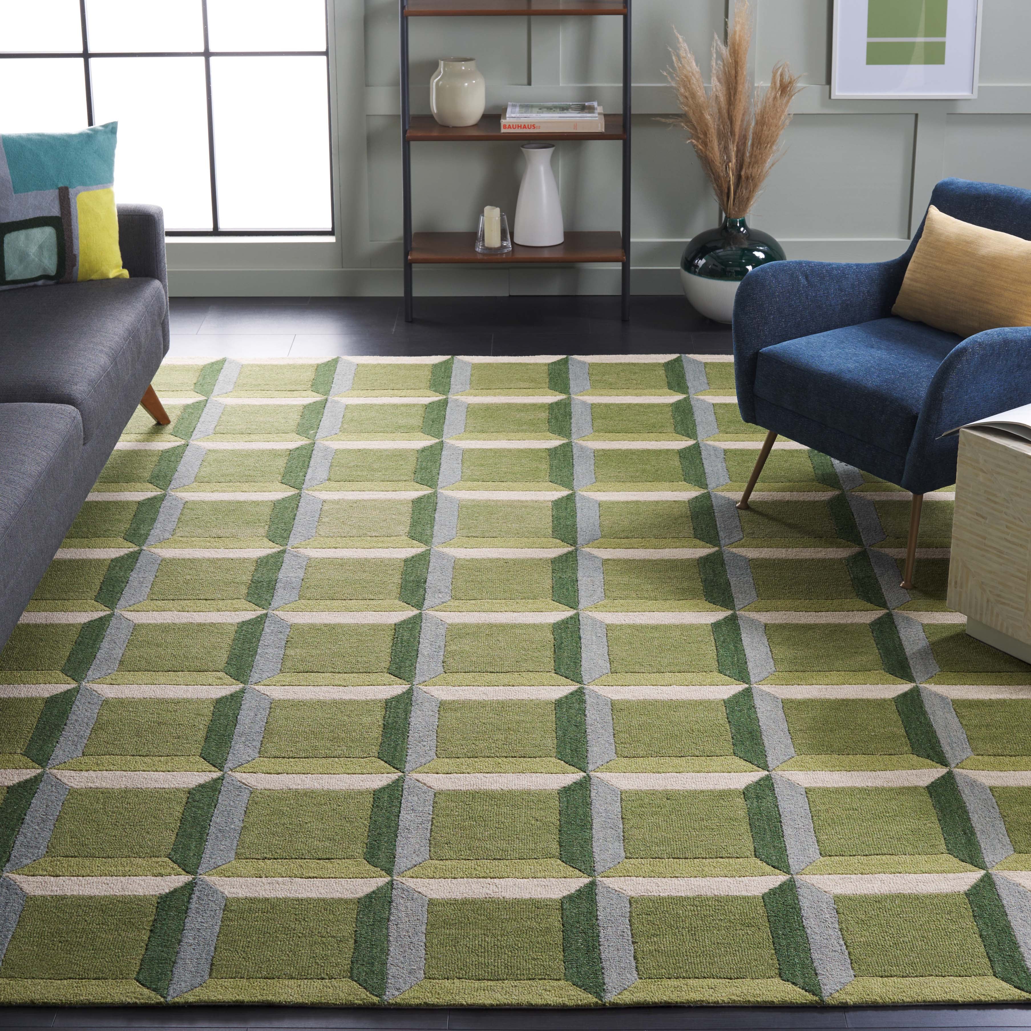 GREEN / BEIGE