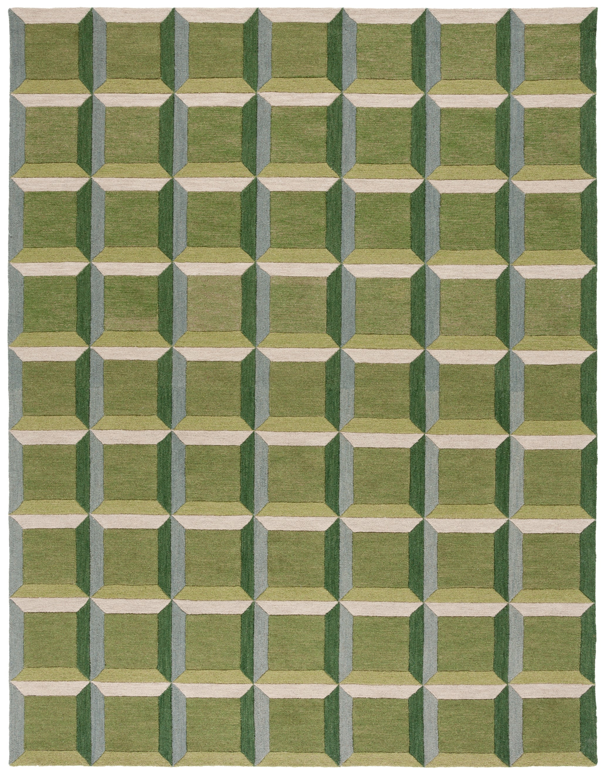 GREEN / BEIGE