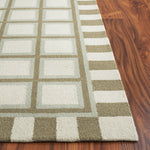 GREEN / IVORY