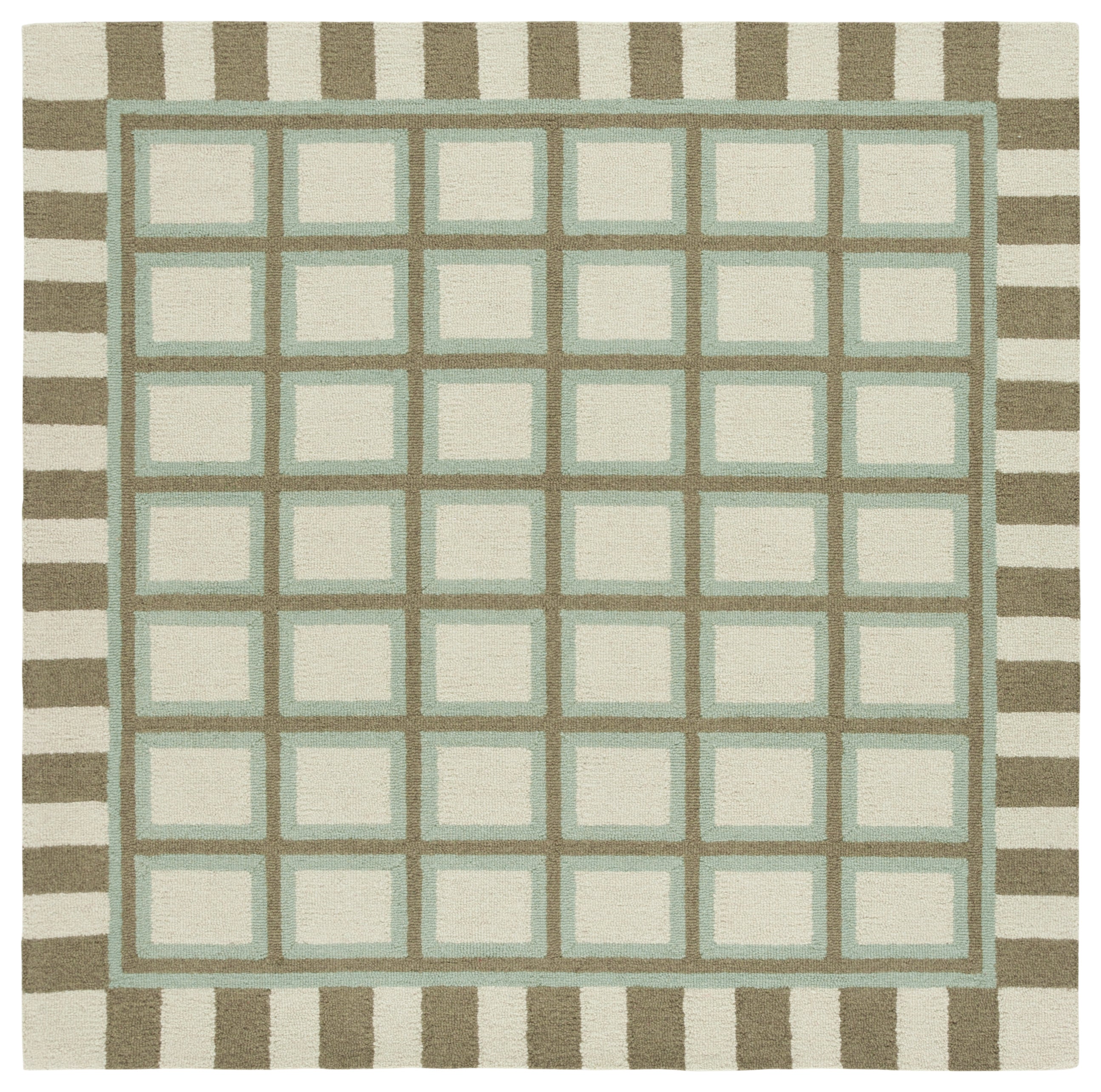 GREEN / IVORY