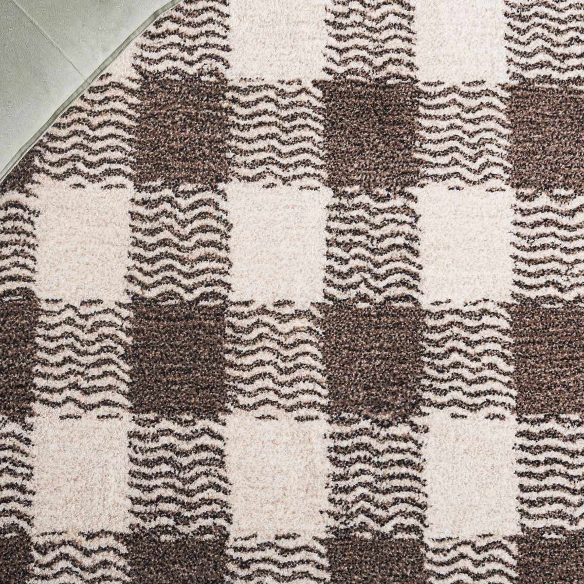 BROWN / IVORY