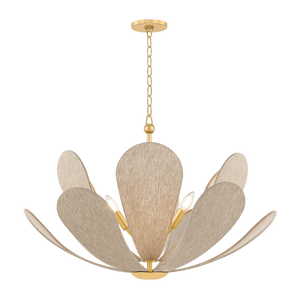 Mitzi Lighting Nadine Chandelier - Aged Brass - H1024806-AGB