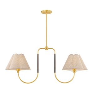 Mitzi Lighting Janie Linear - Aged Brass/True Bronze - H1043902-AGB/TRB