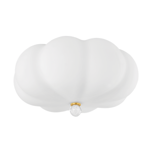 Mitzi Lighting Demille Flush Mount - Aged Brass - H1044502-AGB