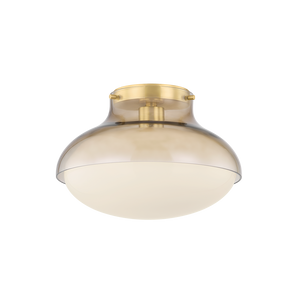 Mitzi Lighting Gianna Flush Mount - Aged Brass - H1061501-AGB