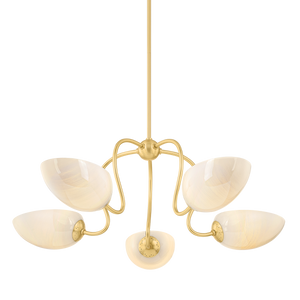 Mitzi Lighting Reva Chandelier - Aged Brass - H1064805-AGB