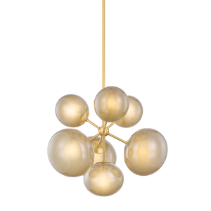Mitzi Lighting Zaley Chandelier - Aged Brass - H1073807-AGB