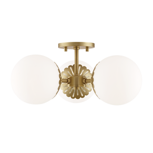 Mitzi Lighting Paige Semi Flush - H193603-Agb