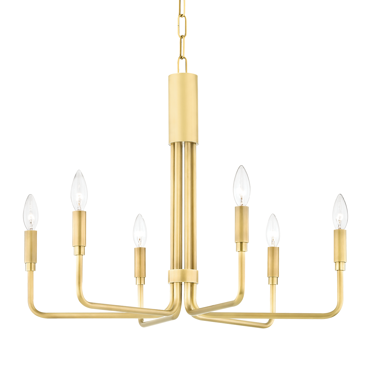 Brigitte Chandelier | Mitzi Lighting - H261806-AGB