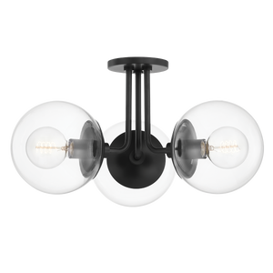 Mitzi Lighting Meadow Semi Flush - H503603-Ob