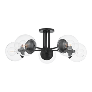 Mitzi Lighting Meadow Semi Flush - H503605-Ob