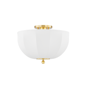Mitzi Lighting Meshelle Flush Mount - H816601-Agb