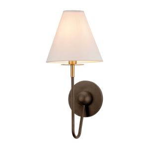 Mitzi Lighting Polly Wall Sconce - Aged Brass/Bronze - H984101-AGB/BRZ