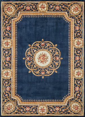 Momeni Harmony India Rug Collection | Blue - HARM2HAI12BLU