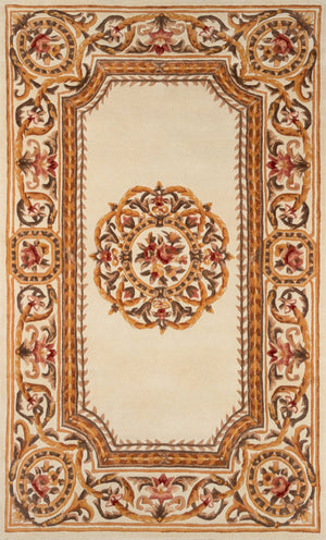 Momeni Harmony India Rug Collection | Ivory - HARM2HAI12IVY