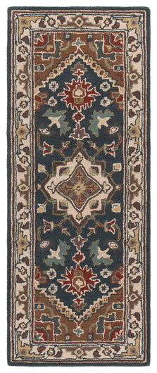 DARK GREEN / BROWN