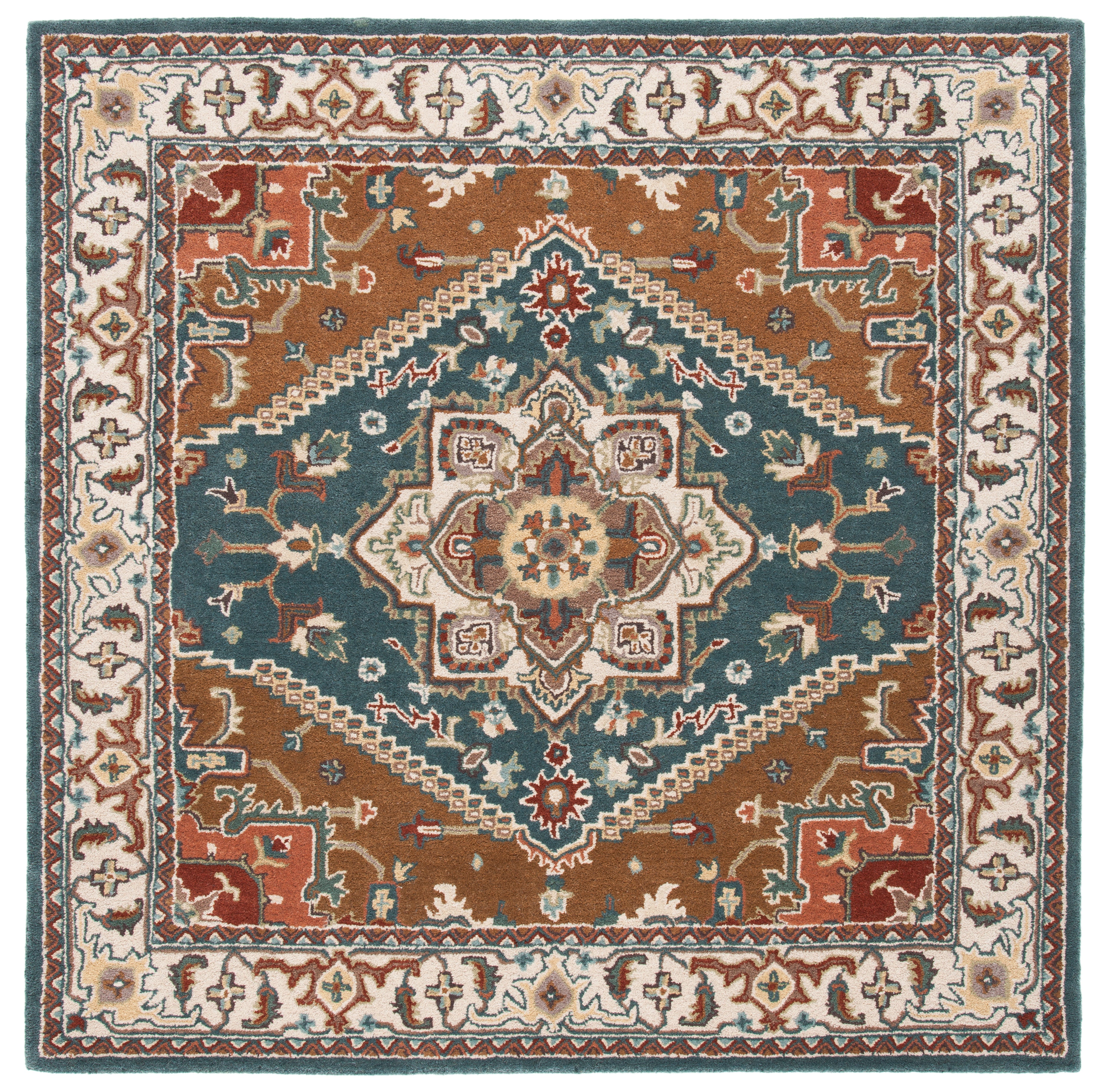 DARK GREEN / BROWN
