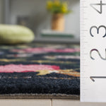 Safavieh Chelsea 335 Rug, HK335 - Black / Pink