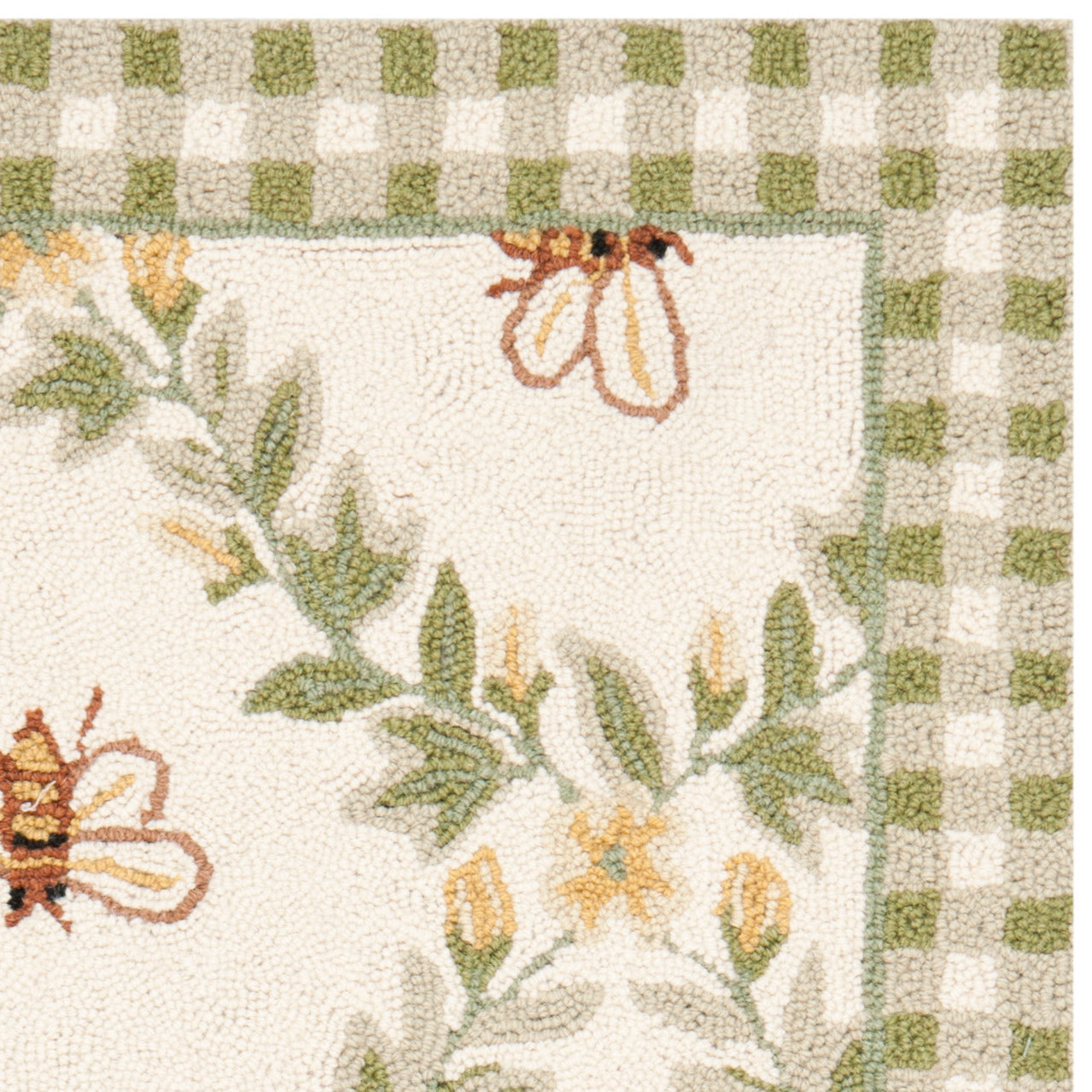 IVORY / GREEN