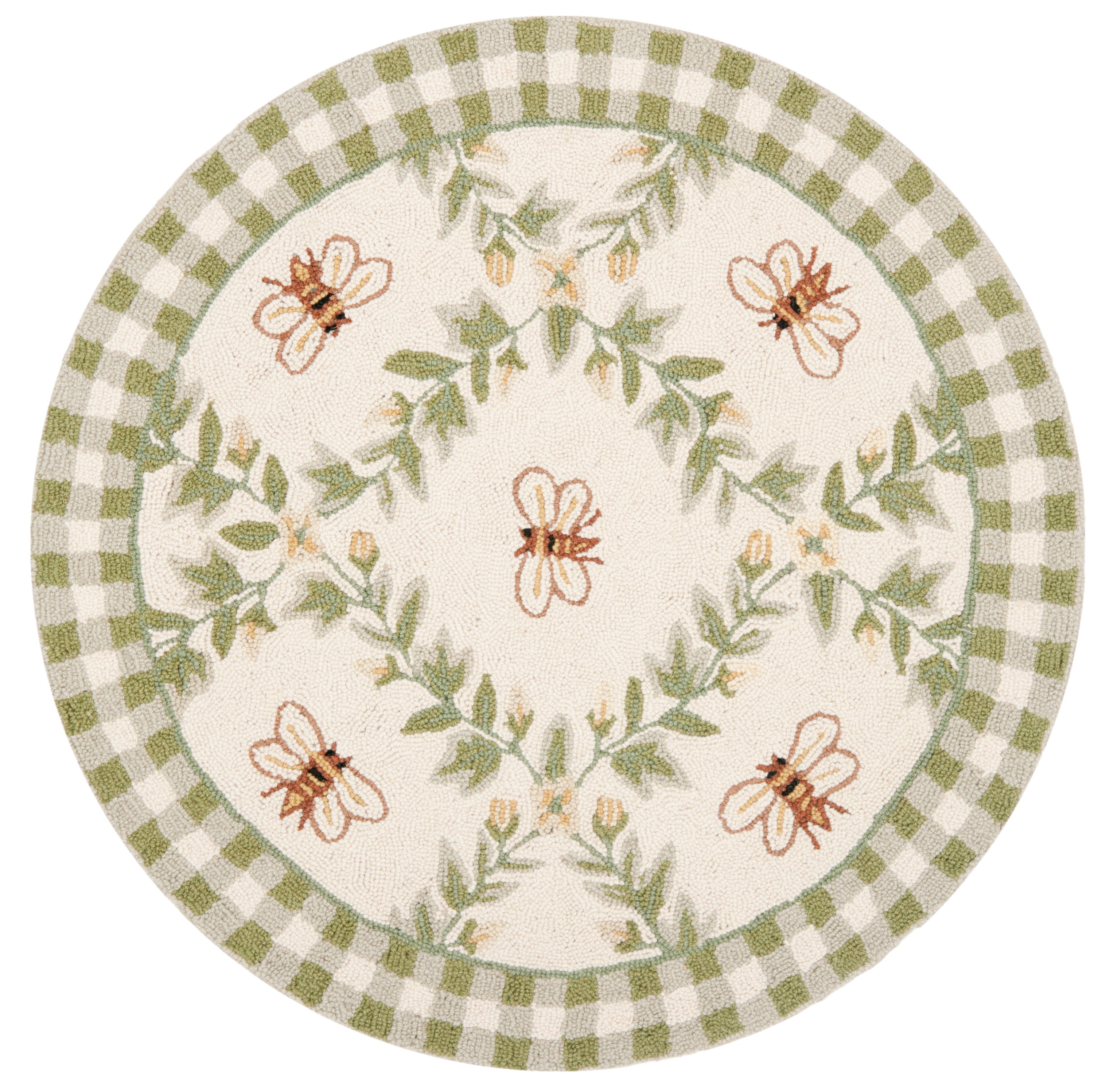 IVORY / GREEN
