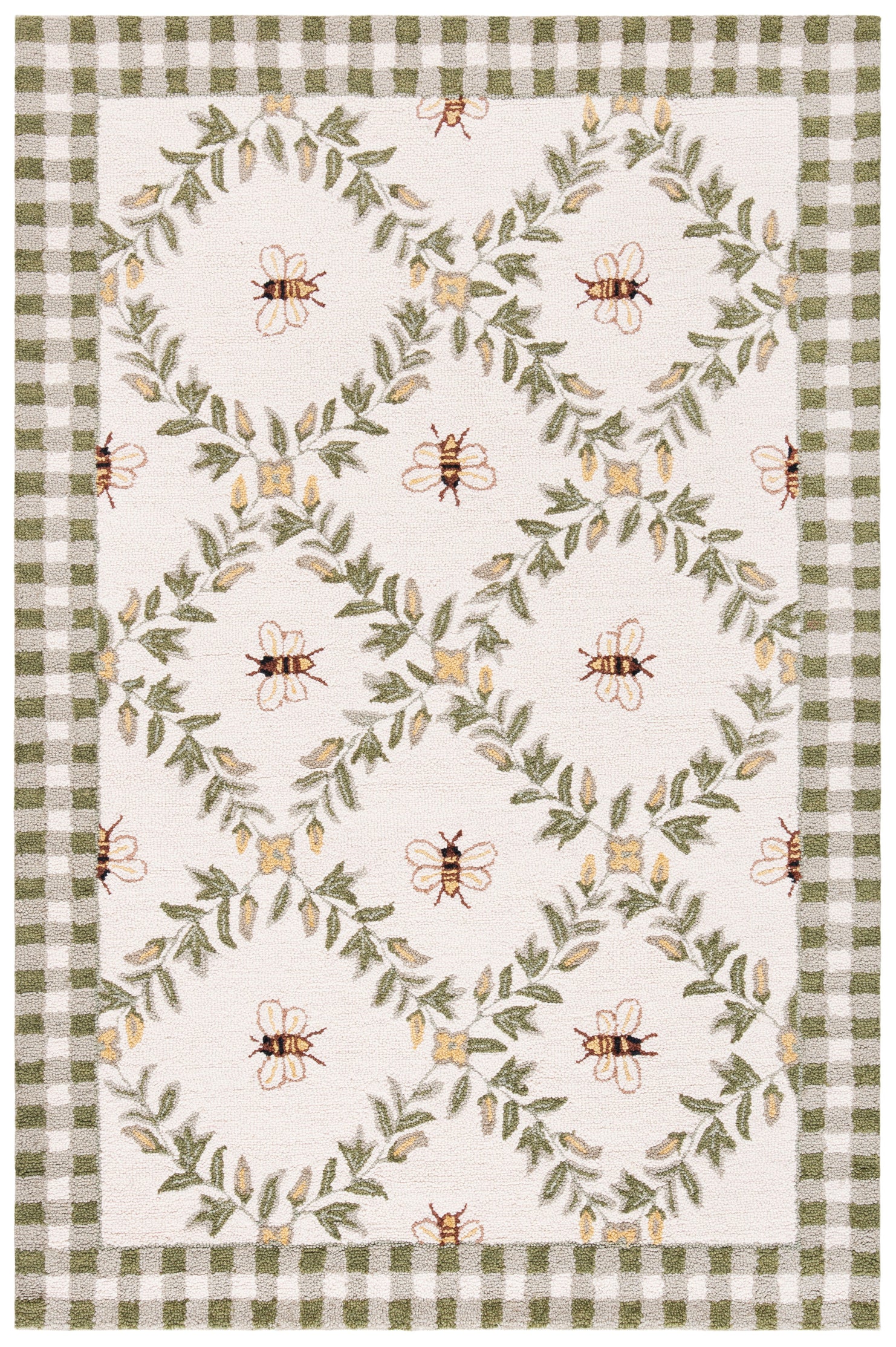 IVORY / GREEN