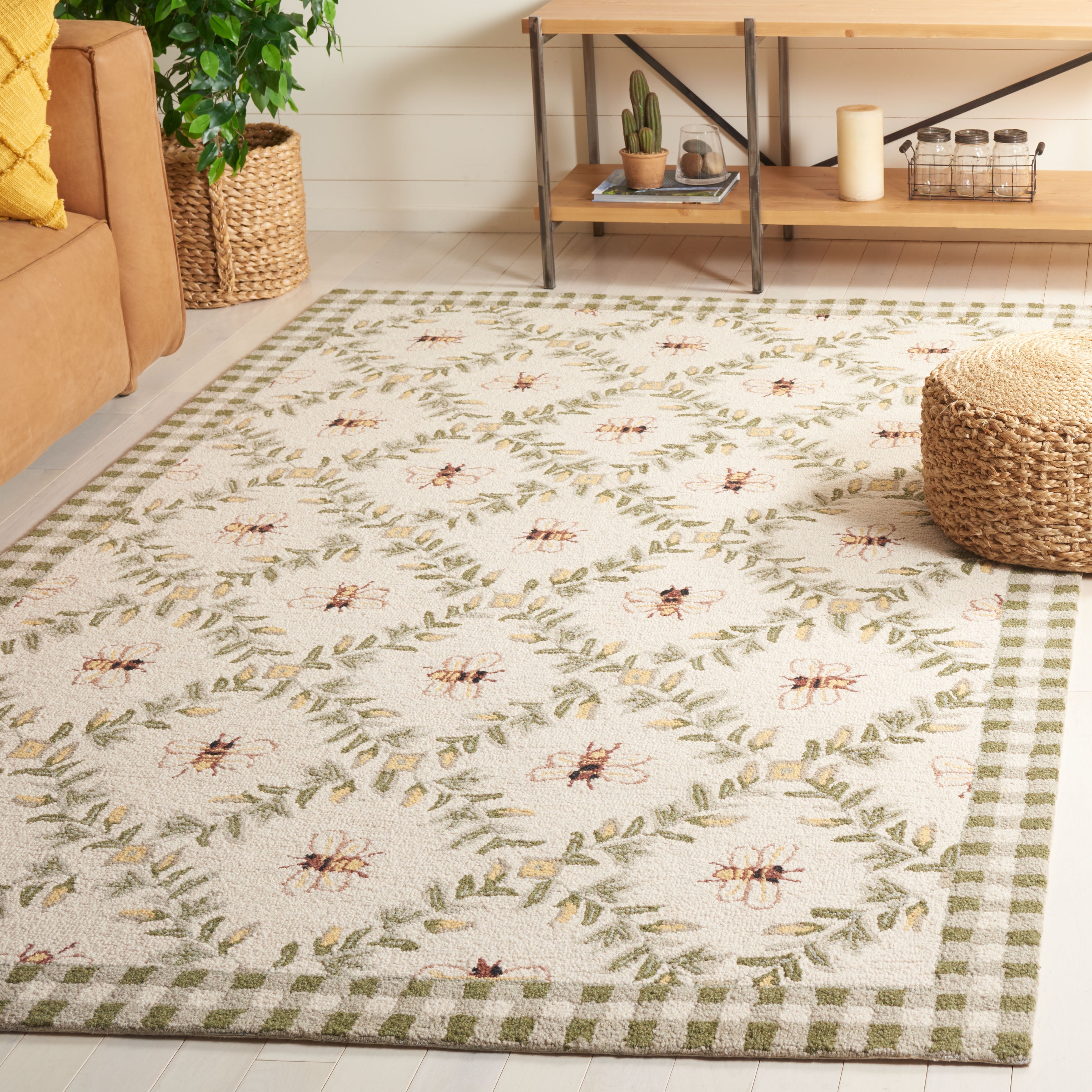 IVORY / GREEN