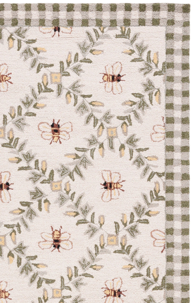 IVORY / GREEN