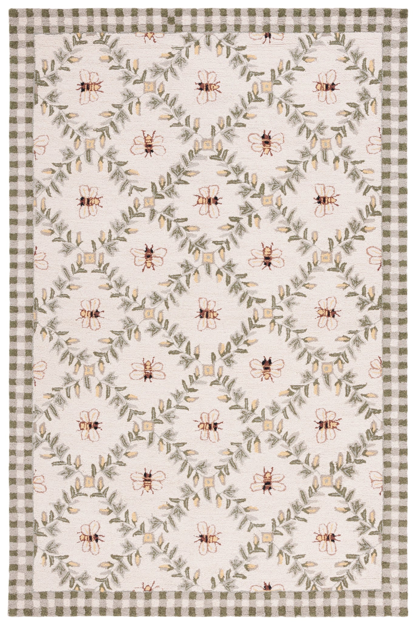 IVORY / GREEN