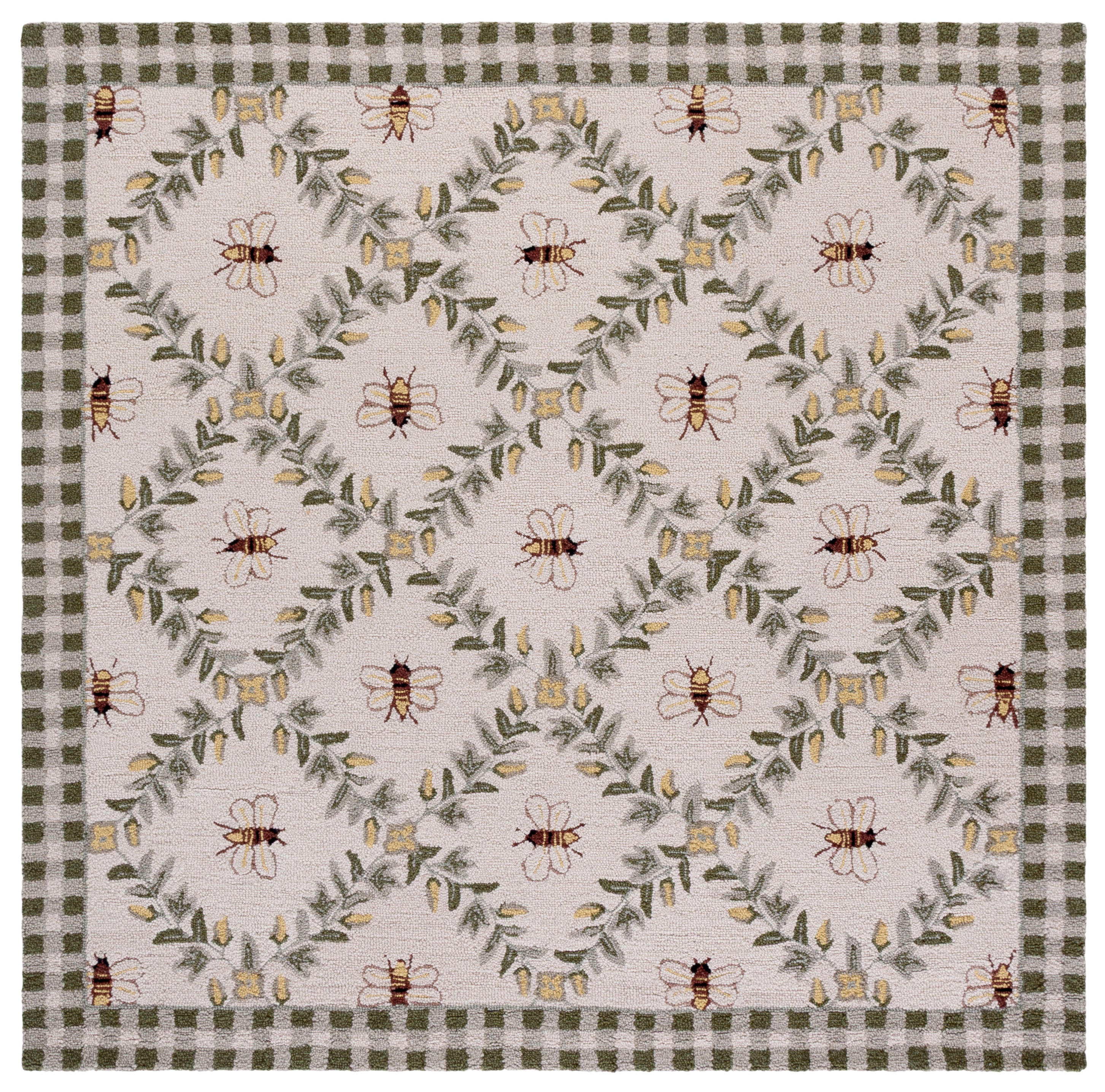 IVORY / GREEN