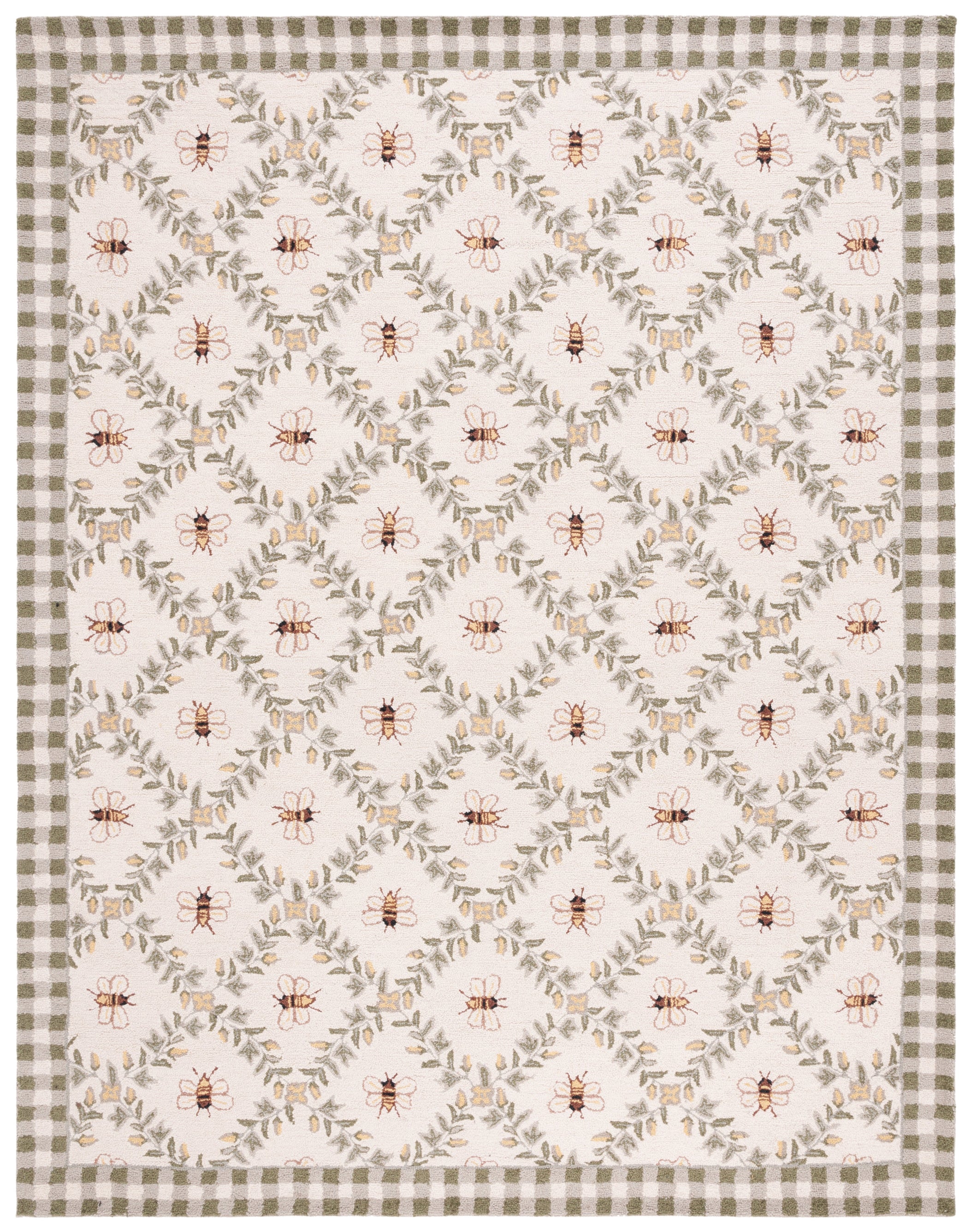 IVORY / GREEN