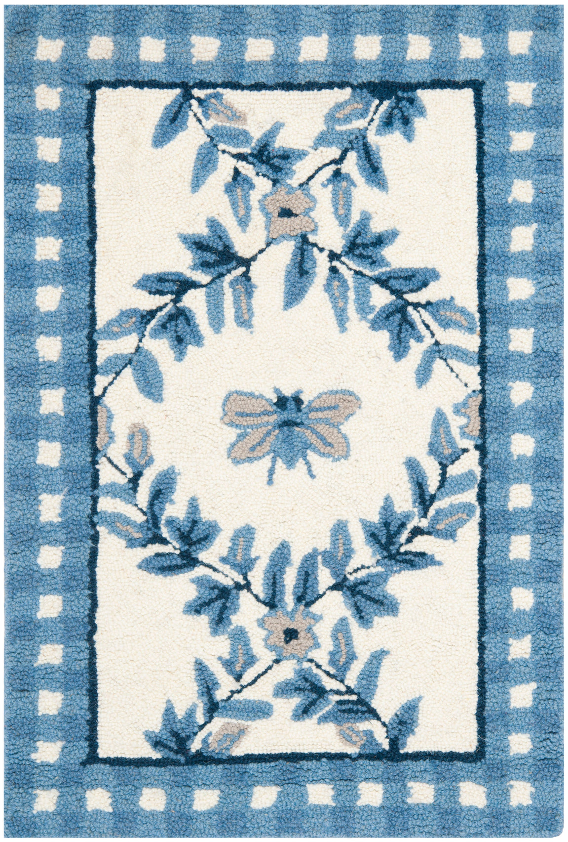 IVORY / BLUE