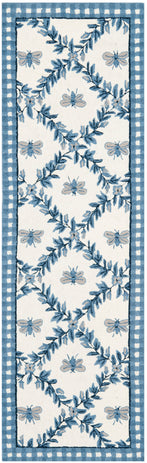 IVORY / BLUE