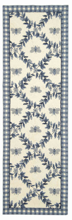 IVORY / BLUE