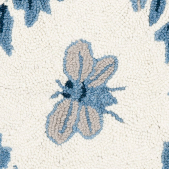 IVORY / BLUE